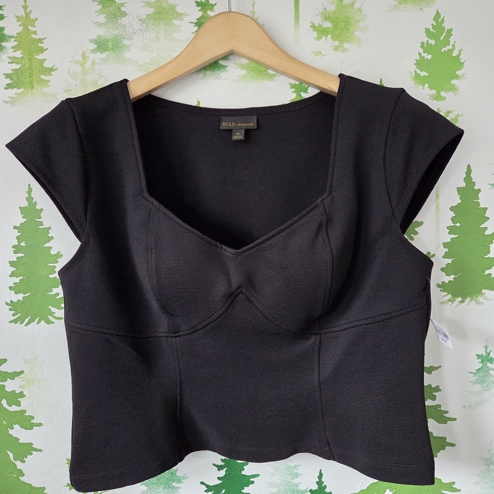 Bold Elements Women's Black Top